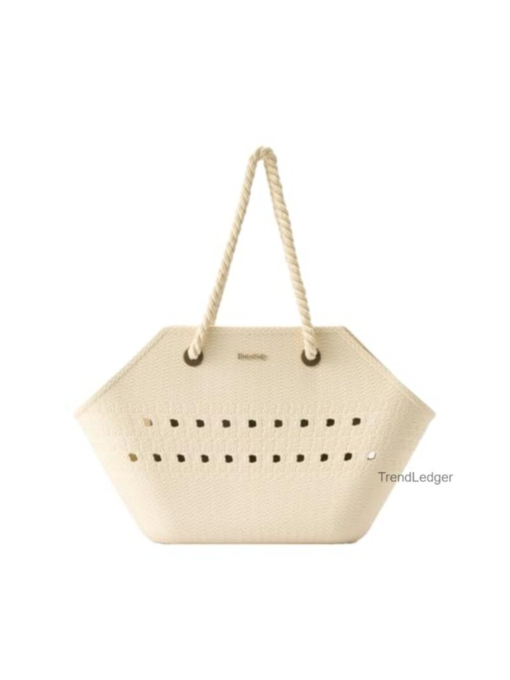 Lightweight Waterproof EVA Tote Bag Shoulder Bag with Zip Pouch